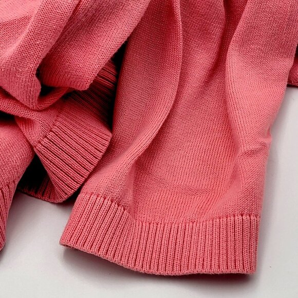 J.Crew Womens Pink V-Neck Long Sleeve Knit Sweater - Picture 8 of 8